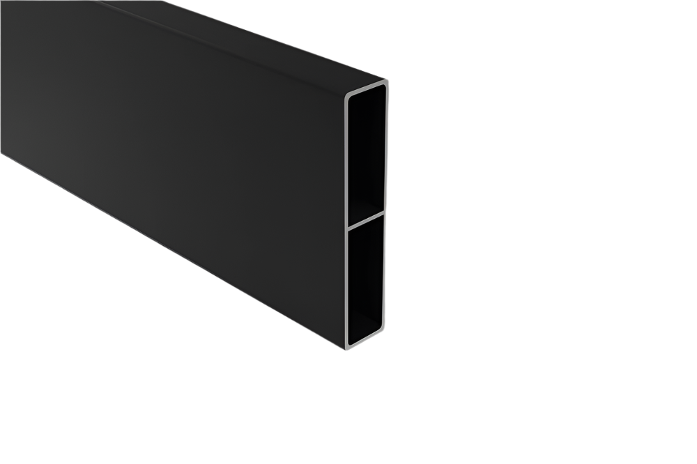 Black Aluminium Slat Fence Panel 2400mm x 1200mm